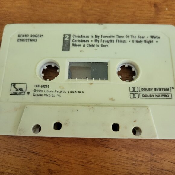 Beach Boys Kenny Rogers Dolly Parton Once Upon a Christmas Cassette Tapes Lot CT - Picture 4 of 6
